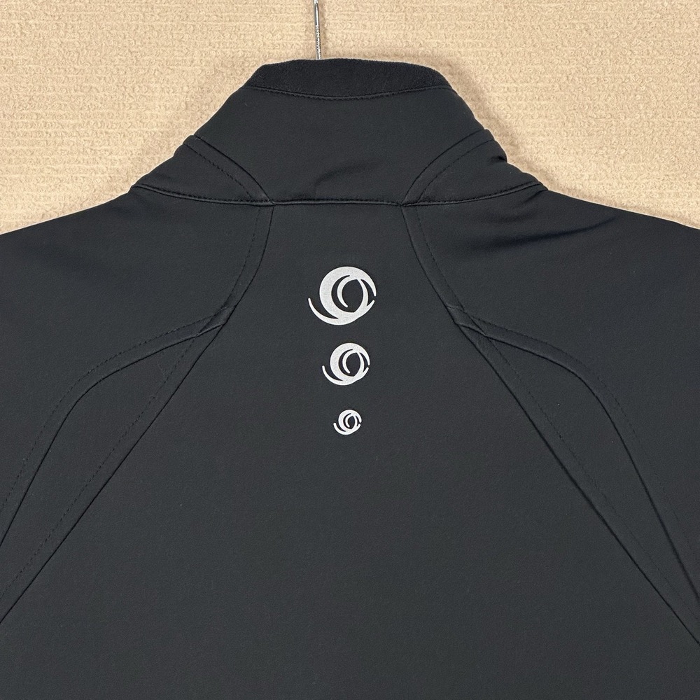 Brooks Shelter Technology Running Jacket Mens L Black Full Zip Reflective - Picture 10 of 16